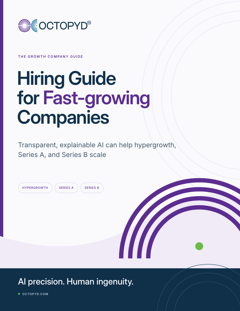 Cover of Octopyd’s Hiring Guide for Fast-growing Companies